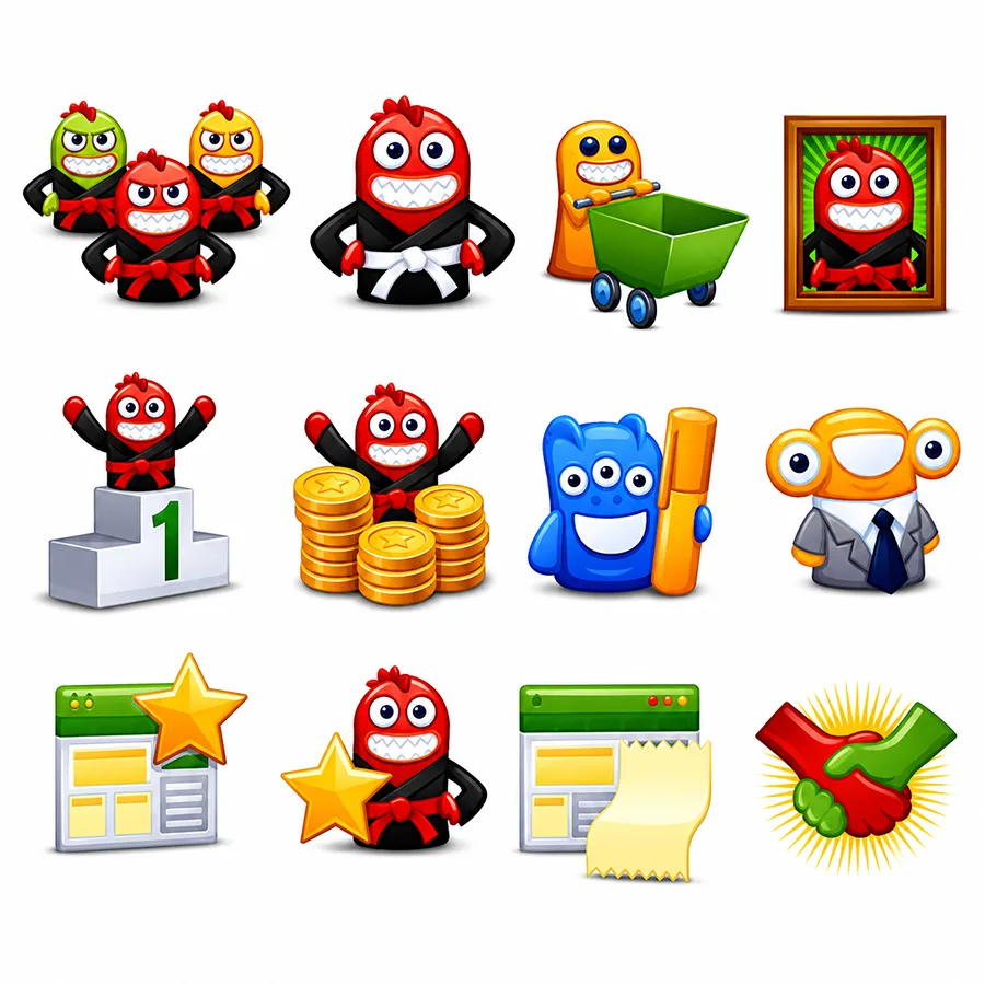 Mojo Themes Icon Set - Custom Icon Design